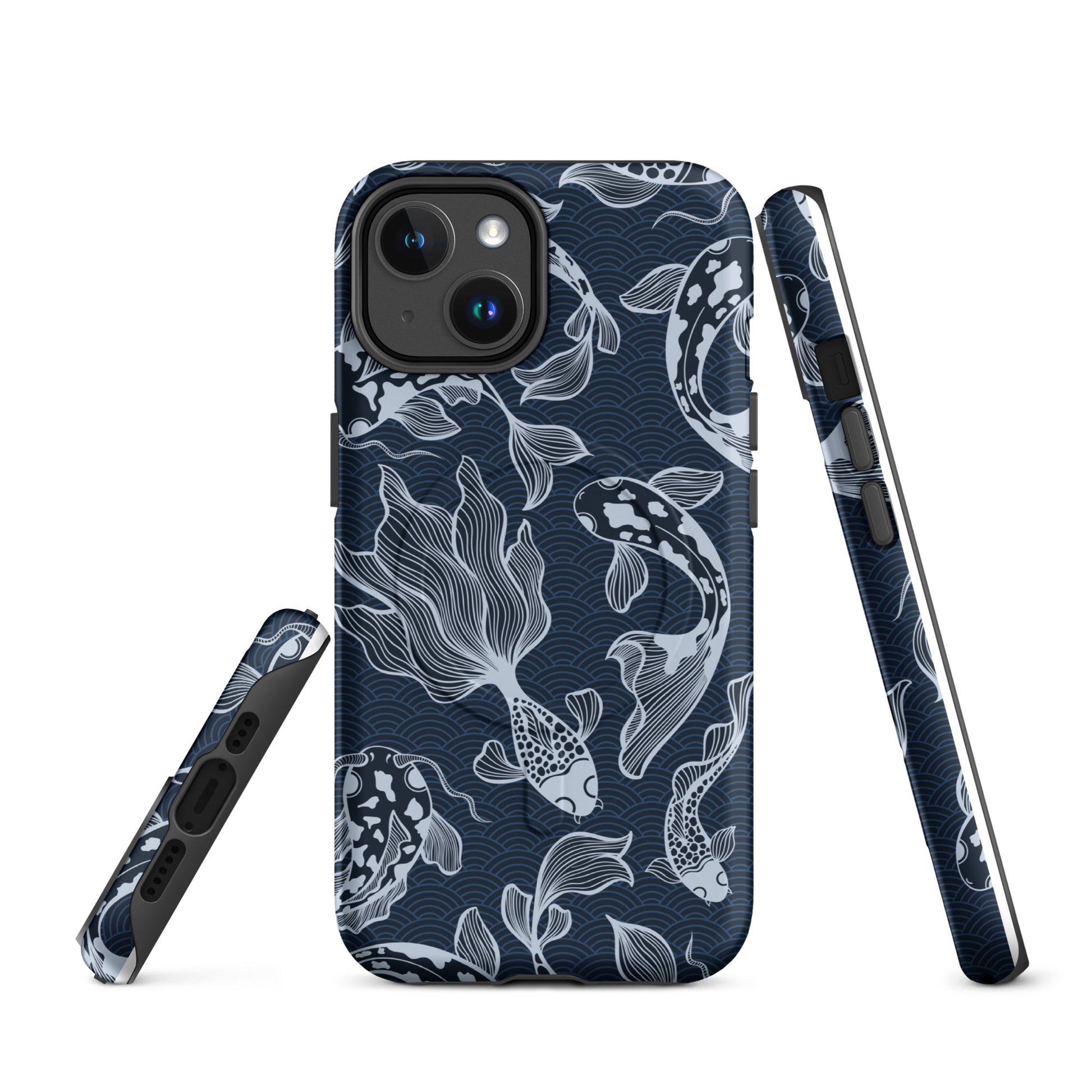 Blue Koi MagSafe® Tough Case for iPhone 14-16