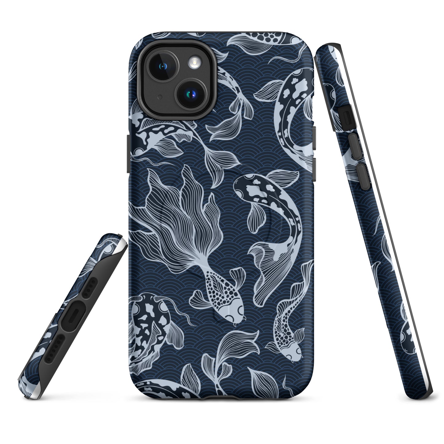Blue Koi MagSafe® Tough Case for iPhone 14-16