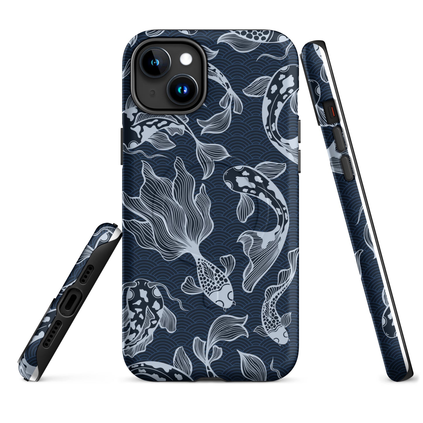 Blue Koi MagSafe® Tough Case for iPhone 14-16