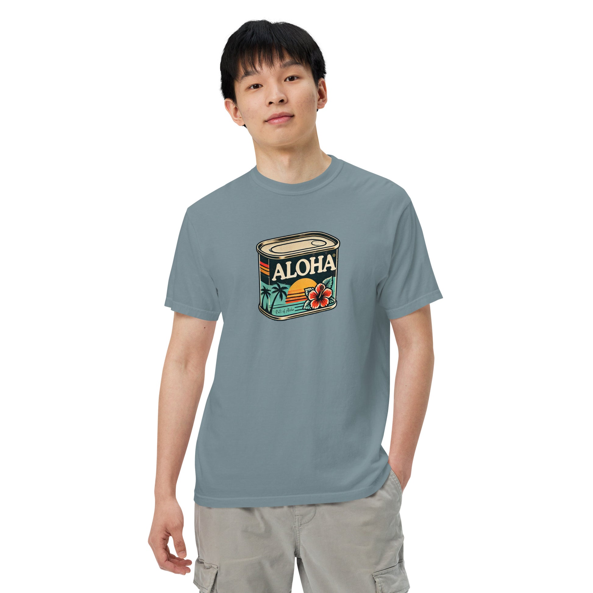 Can of Aloha Heavyweight T-Shirt-T-Shirt-Bits of Aloha
