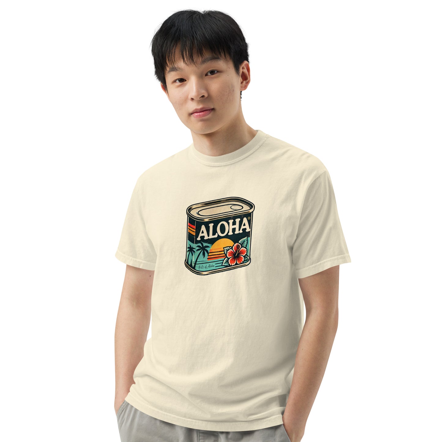 Can of Aloha Heavyweight T-Shirt-T-Shirt-Bits of Aloha