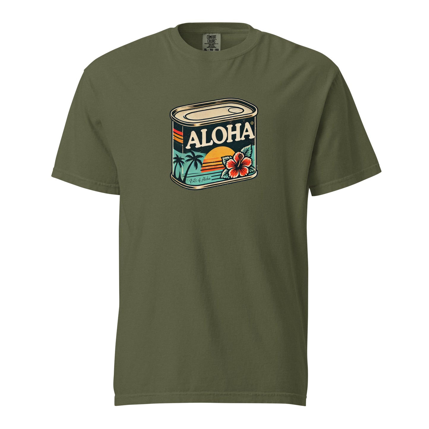 Can of Aloha Heavyweight T-Shirt-T-Shirt-Bits of Aloha
