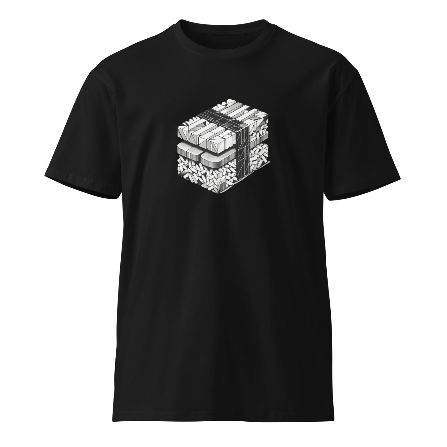 Cyber SPAM Musubi Premium Tee-T-Shirt-Bits of Aloha