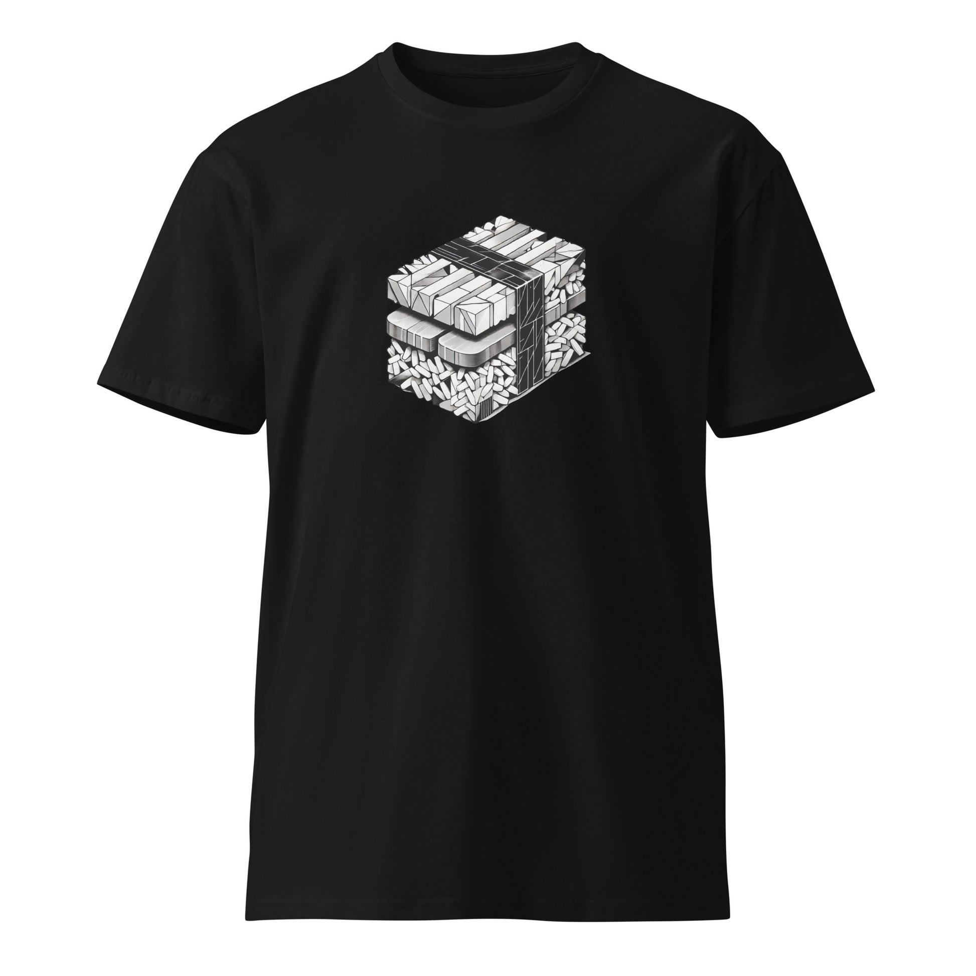 Cyber SPAM Musubi Premium Tee-T-Shirt-Bits of Aloha