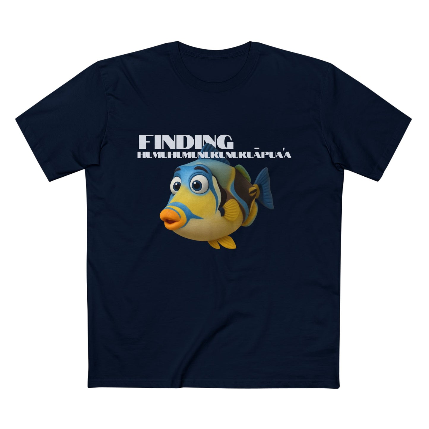 Finding Humuhumunukunukuapua'a Modern Fit Graphic Tee-T-Shirt-Bits of Aloha