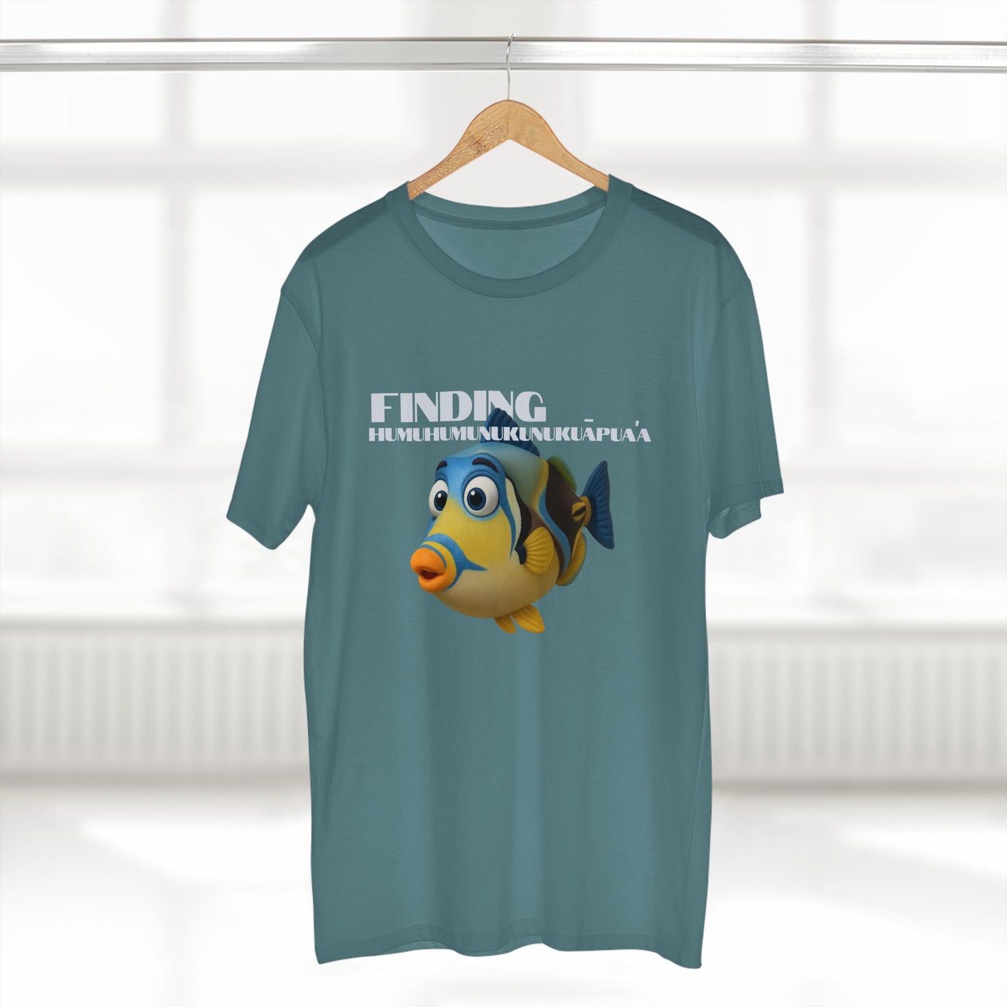 Finding Humuhumunukunukuapua'a Modern Fit Graphic Tee-T-Shirt-Bits of Aloha