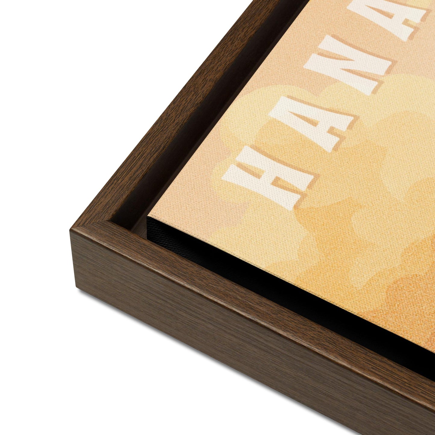 Hanalei Bay Retro Art Framed Canvas-Art-Bits of Aloha