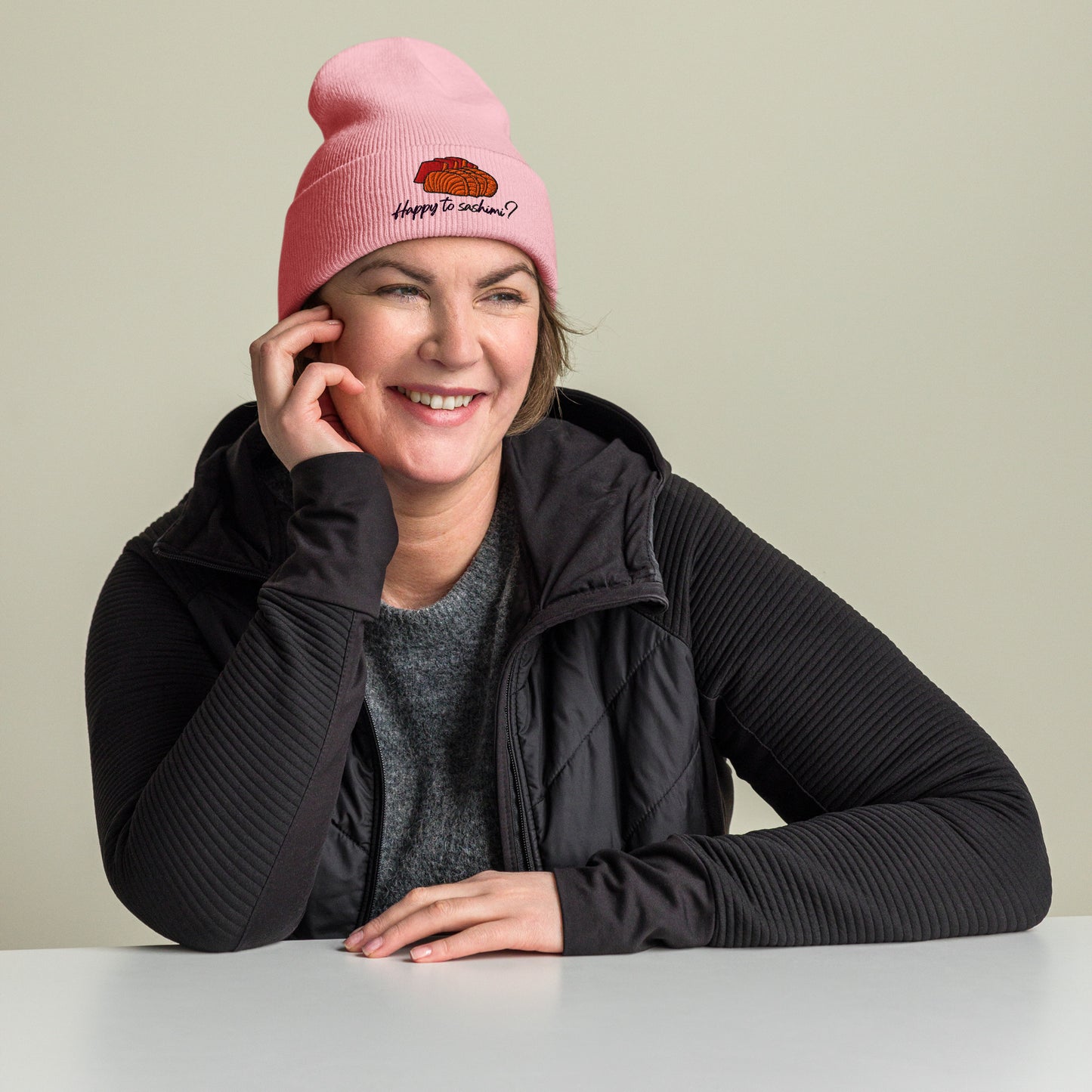 Happy to Sashimi? Cuffed Beanie-Hat-Bits of Aloha