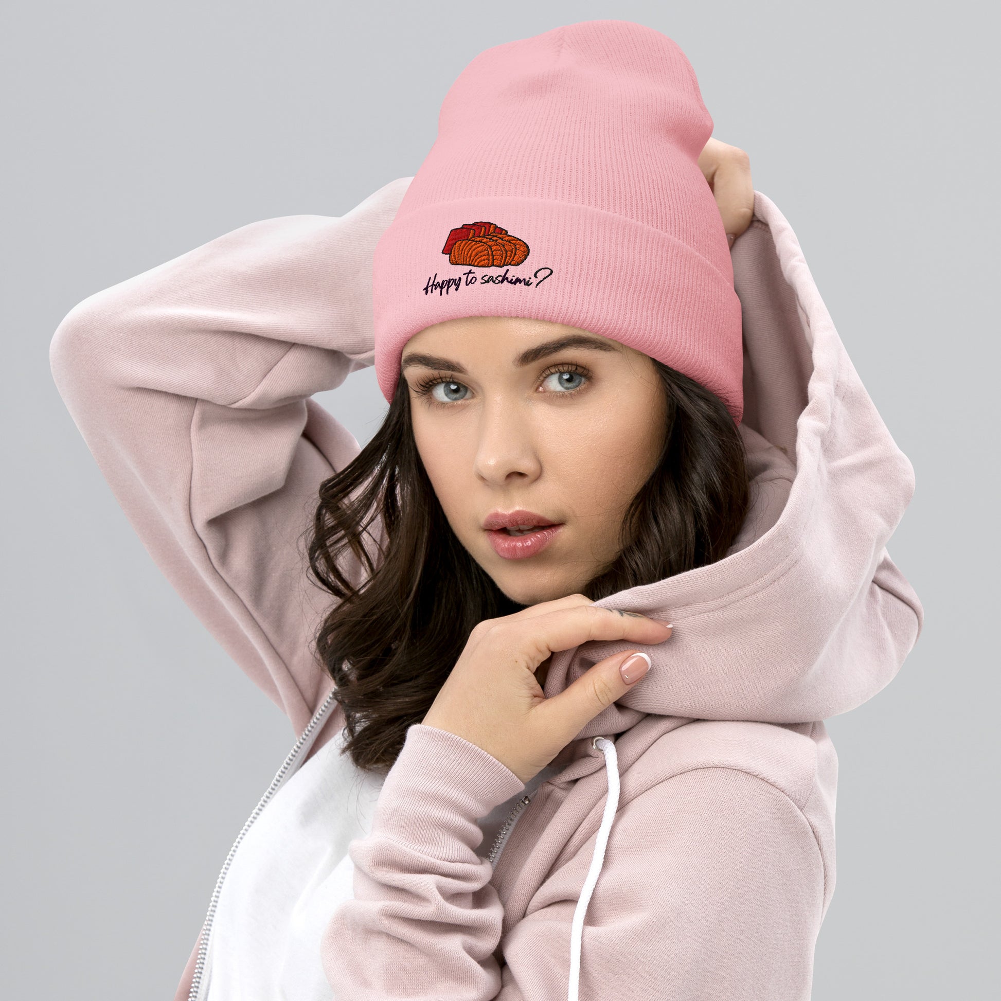 Happy to Sashimi? Cuffed Beanie-Hat-Bits of Aloha