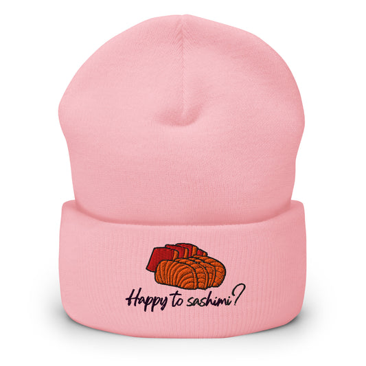 Happy to Sashimi? Cuffed Beanie-Hat-Bits of Aloha