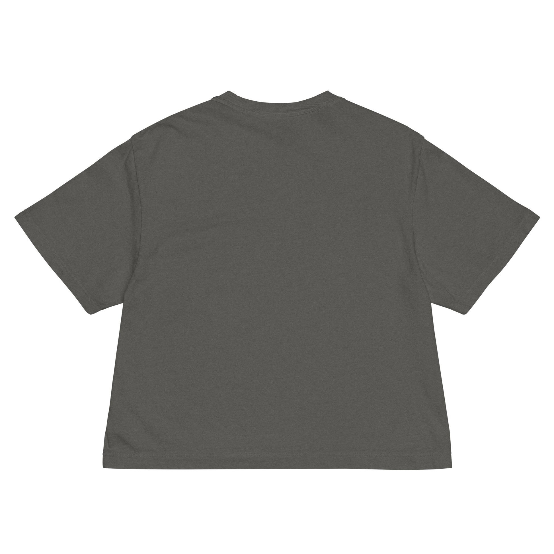 Hawaiian Seafoam Hibiscus Quilt Boxy Tee – Garment-Dyed Aloha-Inspired T-Shirt-T-Shirt-Bits of Aloha