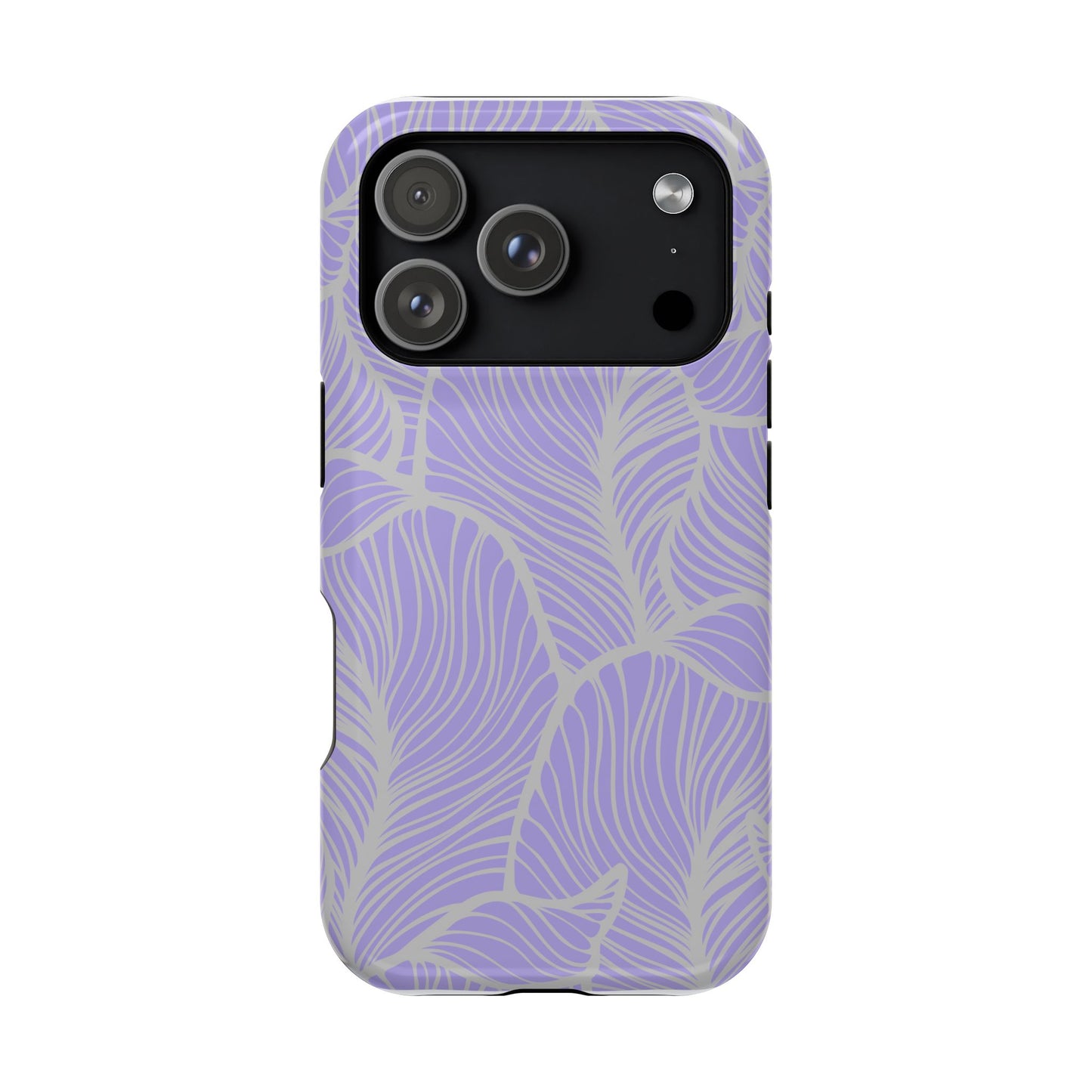 iPhone 17 MagSafe® Lavender Tropics Case with Embedded Magnets for Accessories