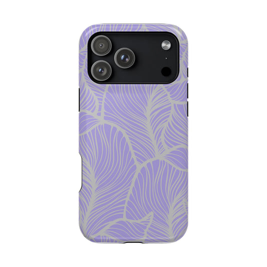 iPhone 17 MagSafe® Lavender Tropics Case with Embedded Magnets for Accessories