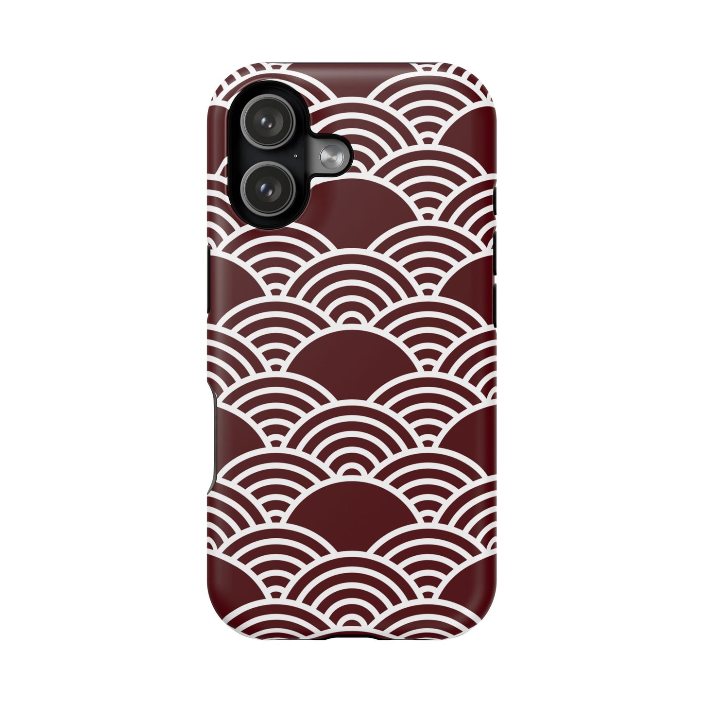 iPhone 17 MagSafe® Maroon Pacific Case with Embedded Magnets for Accessories