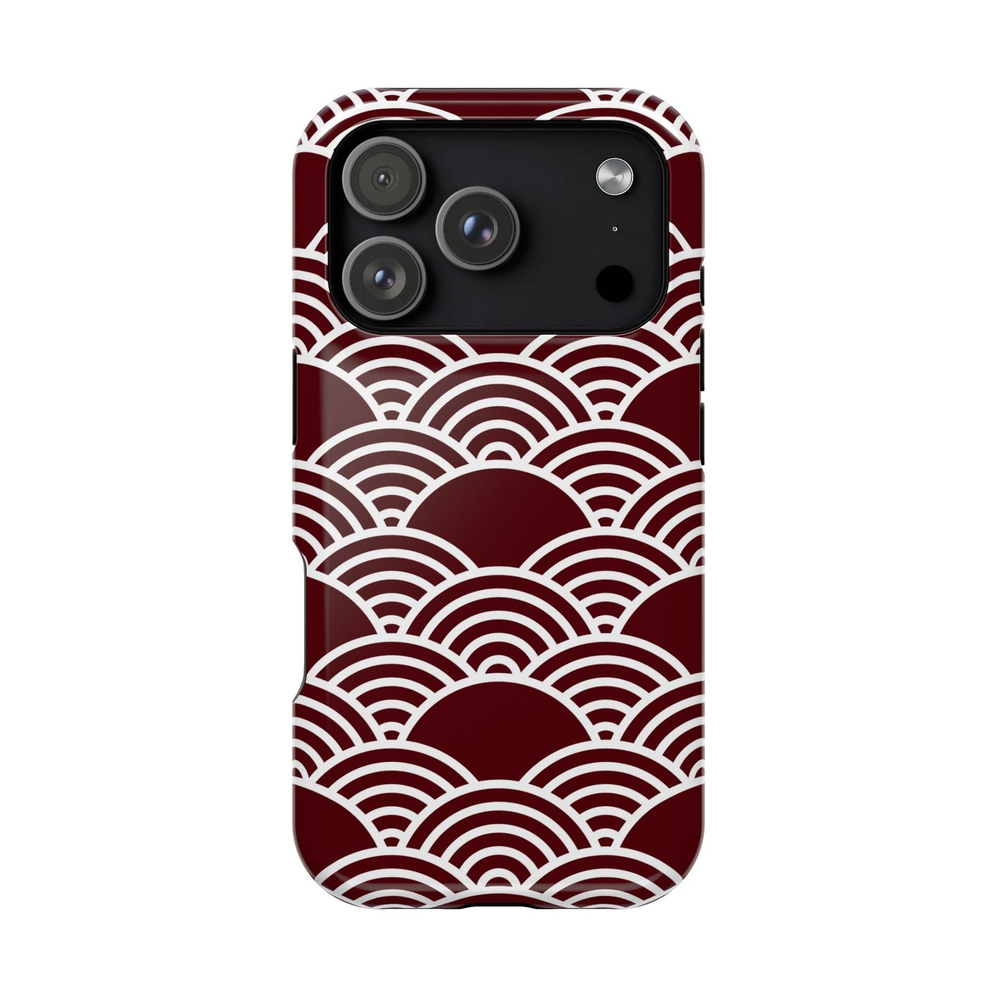 iPhone 17 MagSafe® Maroon Pacific Case with Embedded Magnets for Accessories