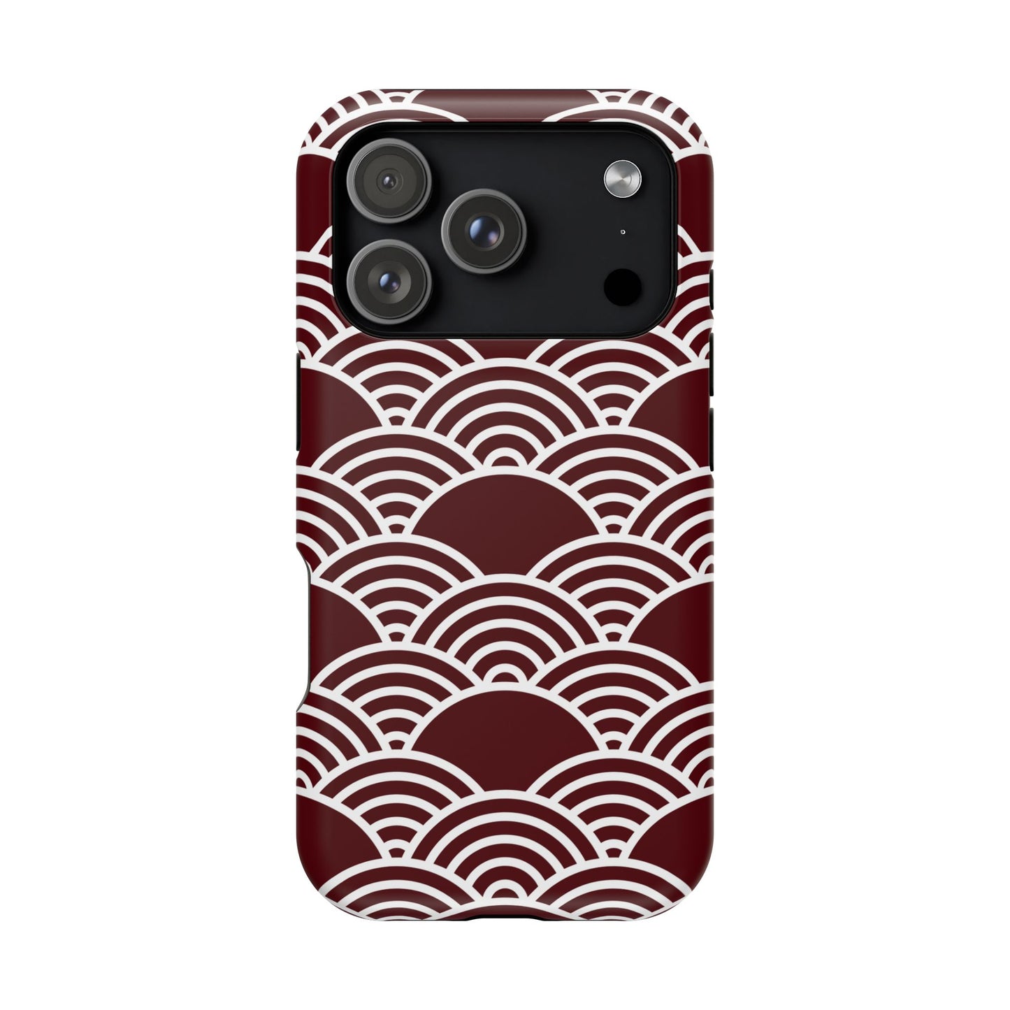 iPhone 17 MagSafe® Maroon Pacific Case with Embedded Magnets for Accessories