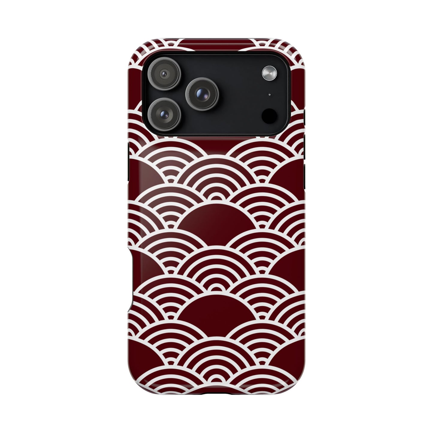 iPhone 17 MagSafe® Maroon Pacific Case with Embedded Magnets for Accessories