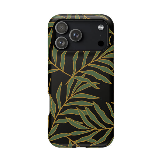 iPhone 17 MagSafe® Tropical Ferns Case with Embedded Magnets for Accessories