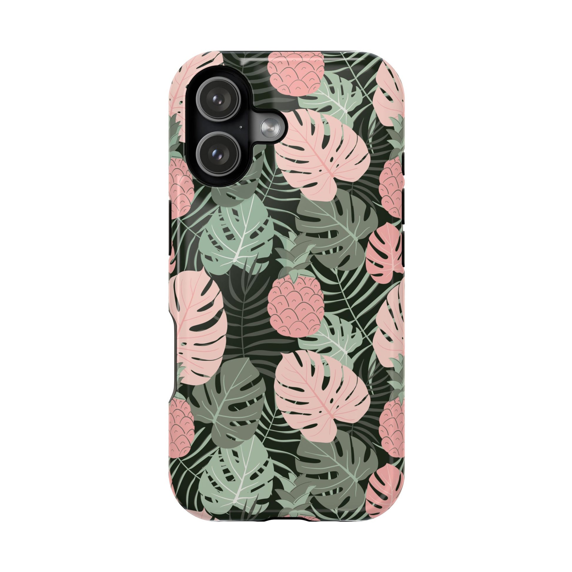 iPhone 17 MagSafe® Tropical Foliage Case with Embedded Magnets for Accessories