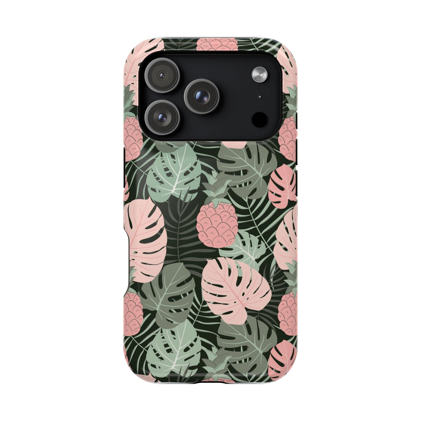 iPhone 17 MagSafe® Tropical Foliage Case with Embedded Magnets for Accessories