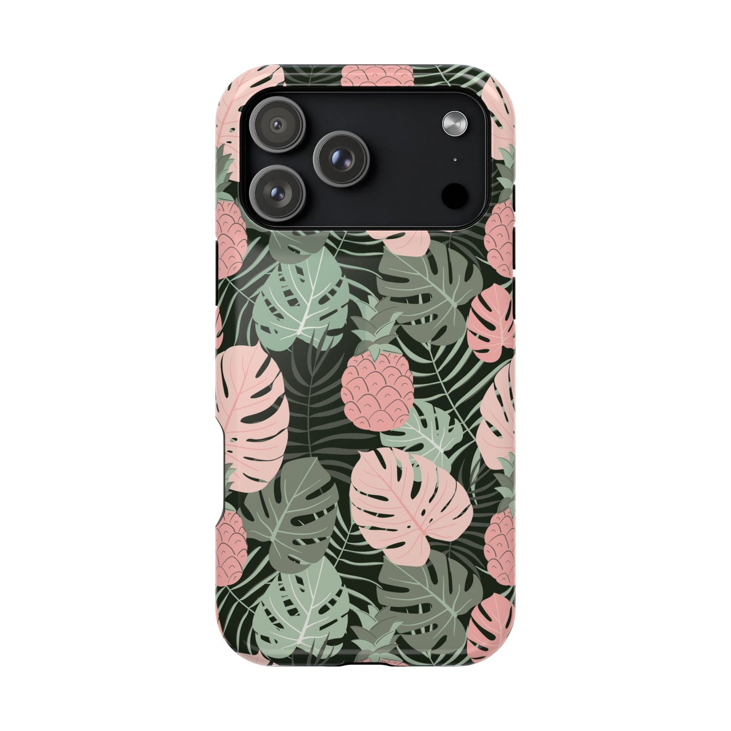 iPhone 17 MagSafe® Tropical Foliage Case with Embedded Magnets for Accessories