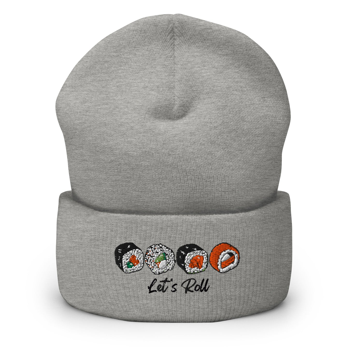 Let's Roll Sushi Lovers Cuffed Beanie-Hat-Bits of Aloha