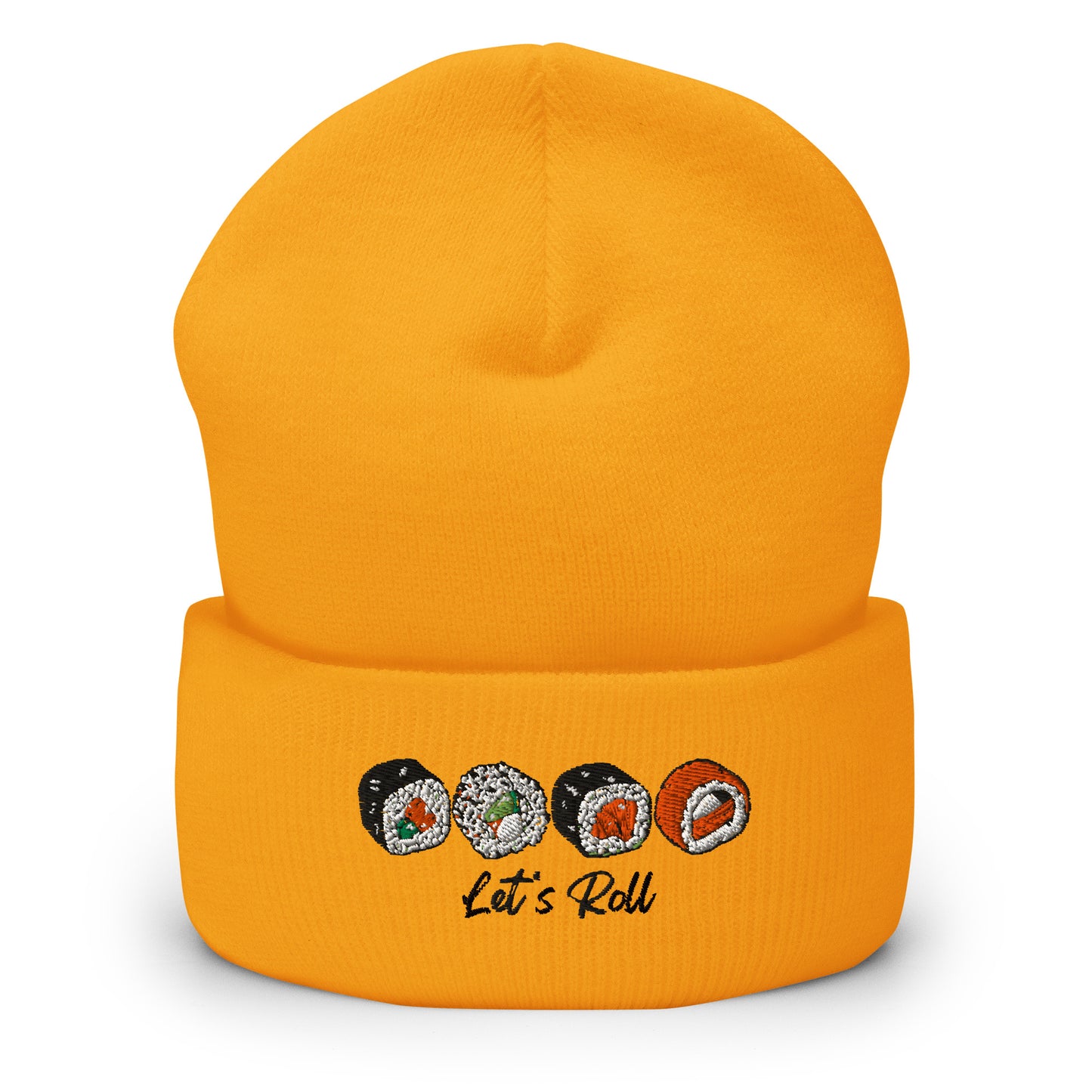 Let's Roll Sushi Lovers Cuffed Beanie-Hat-Bits of Aloha
