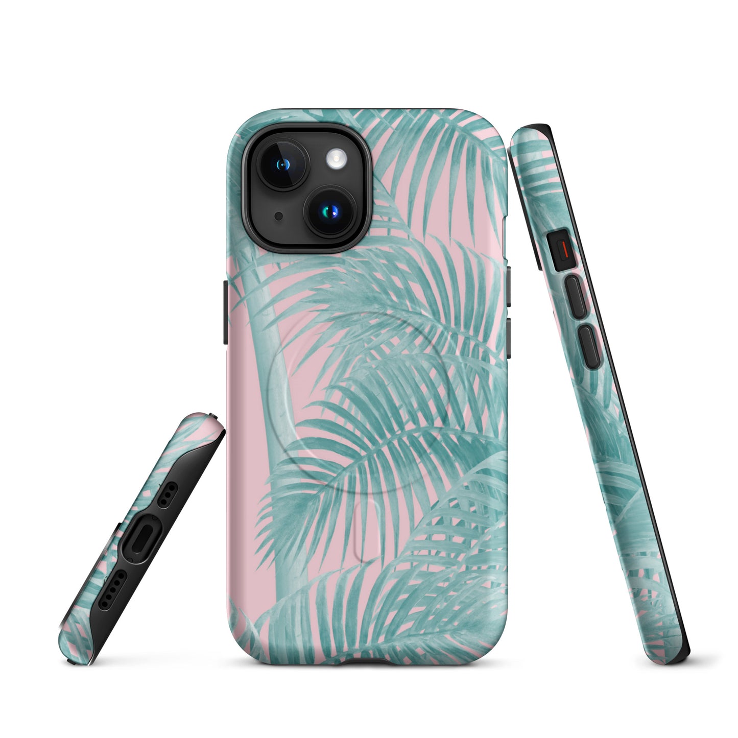 Pink Palms MagSafe® Tough Case for iPhone 14-16-Bits of Aloha