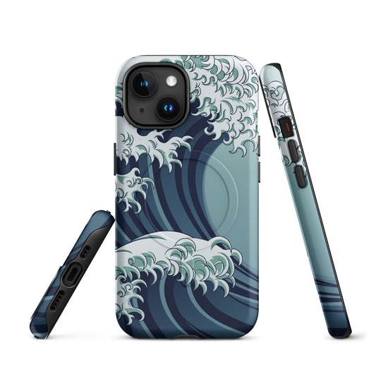 Great Wave MagSafe® Tough Case for iPhone 14-16-Bits of Aloha