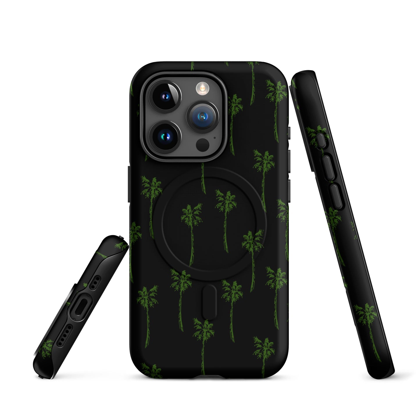 Tropical Palms MagSafe® Tough Case for iPhone 14-16-Phone Case-Bits of Aloha