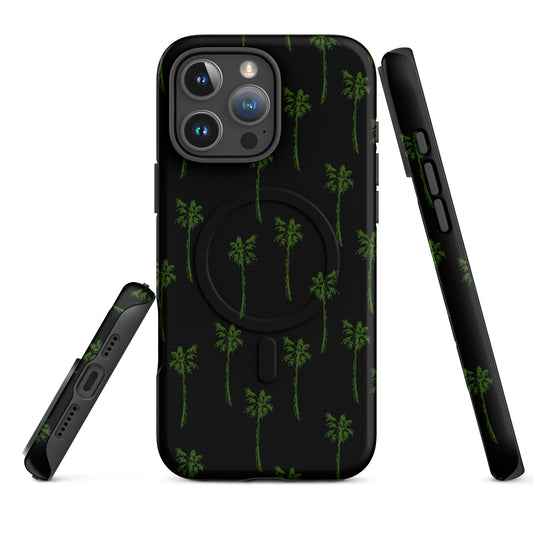 Tropical Palms MagSafe® Tough Case for iPhone 14-16-Phone Case-Bits of Aloha