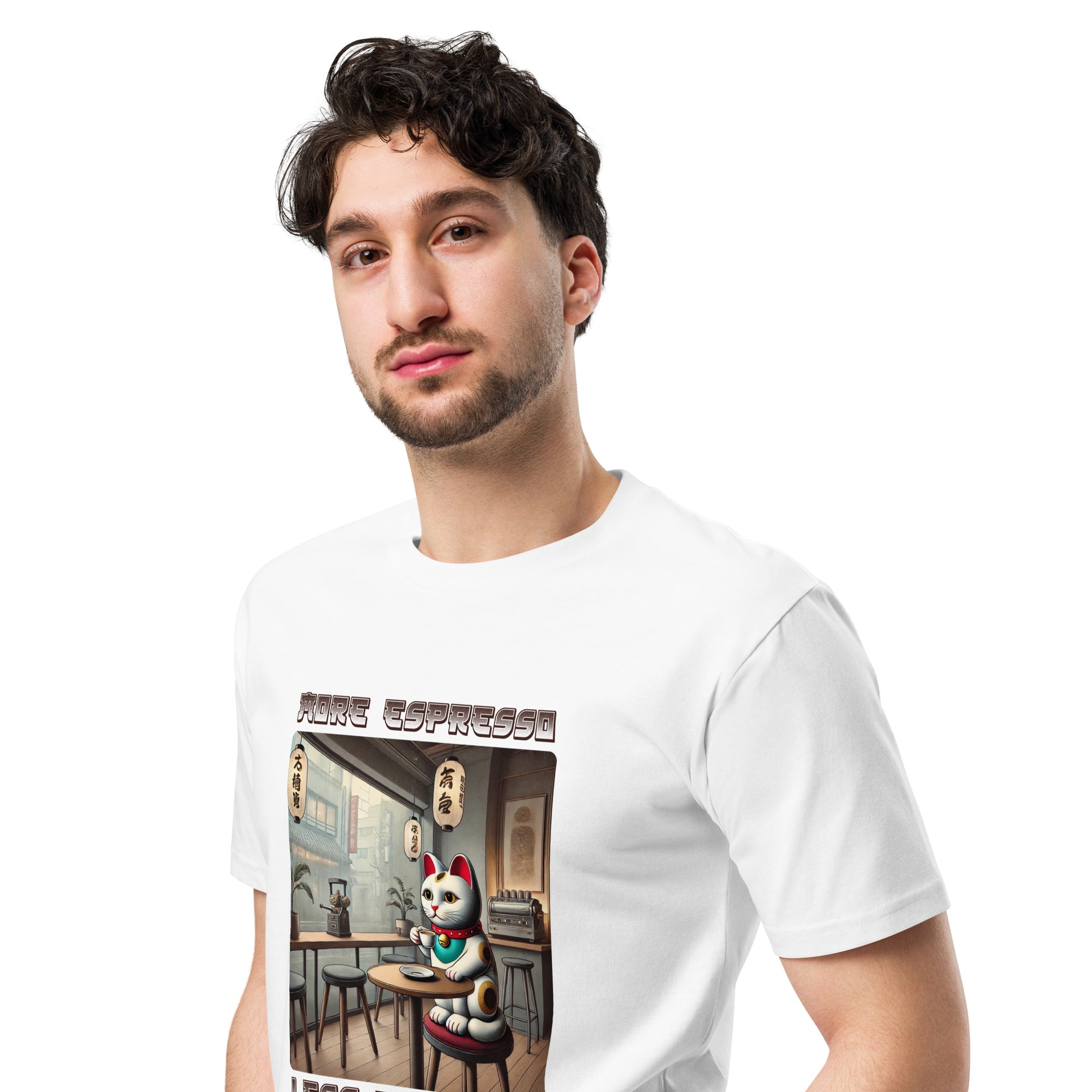 More Espresso Less Depresso Premium Tee-T-Shirt-Bits of Aloha