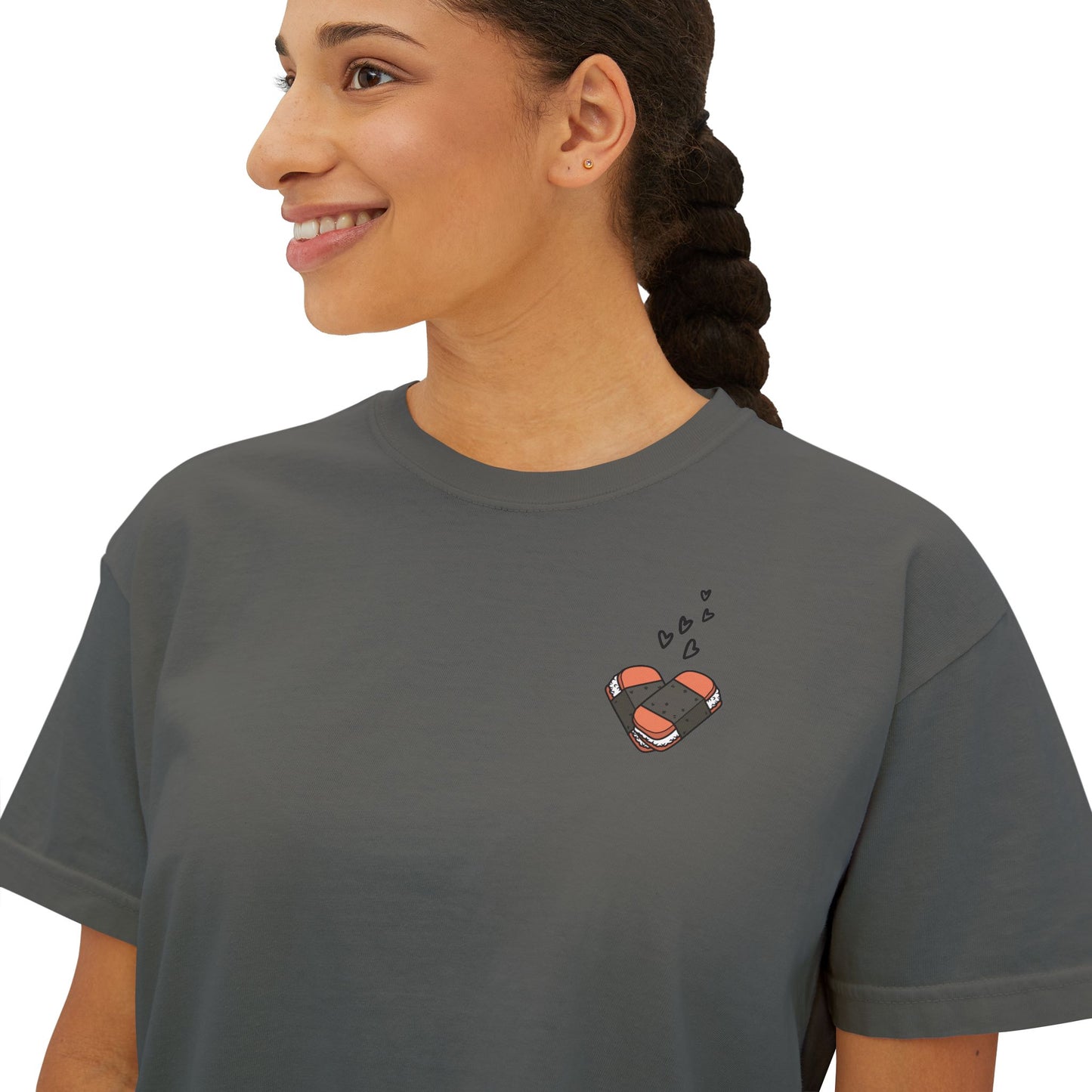 Musubi Lover Women's Premium Boxy Tee-T-Shirt-Bits of Aloha