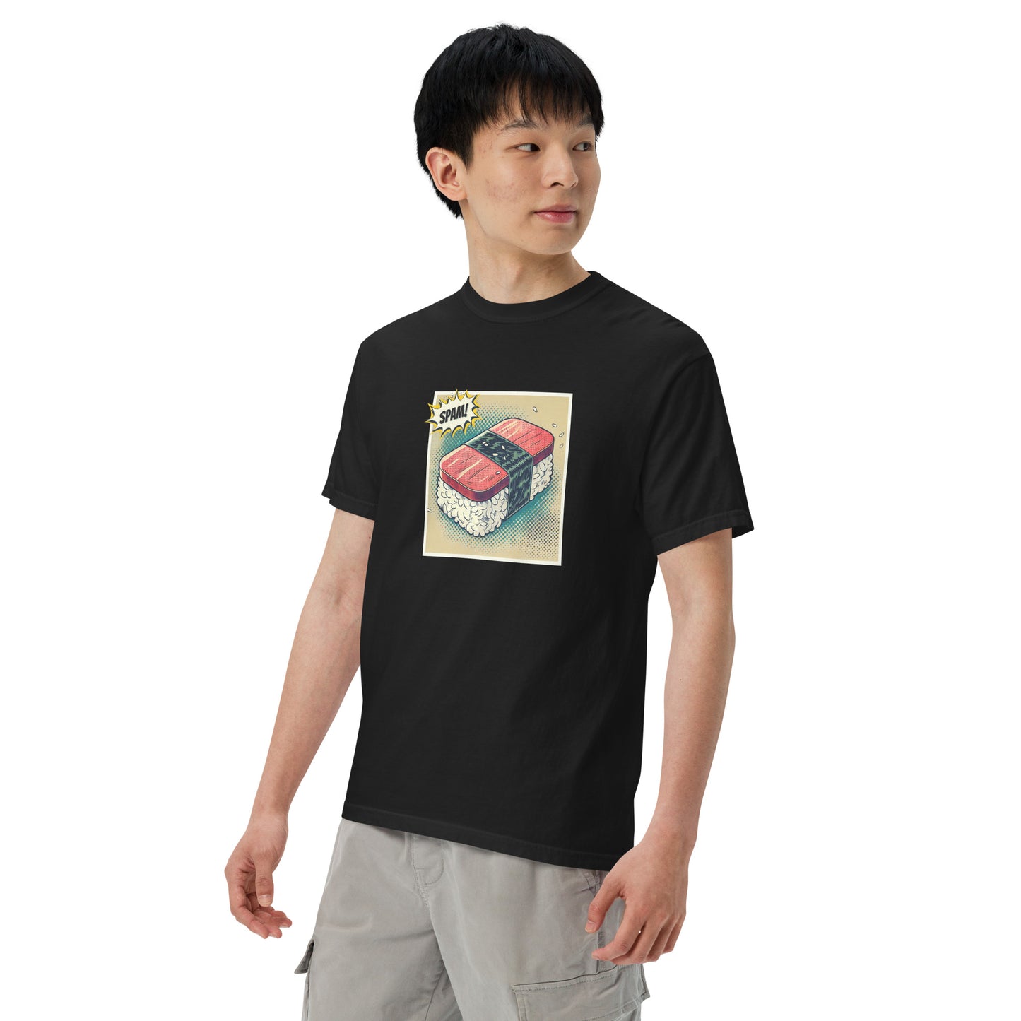 SPAM! Comic Strip Heavyweight T-Shirt-T-Shirt-Bits of Aloha