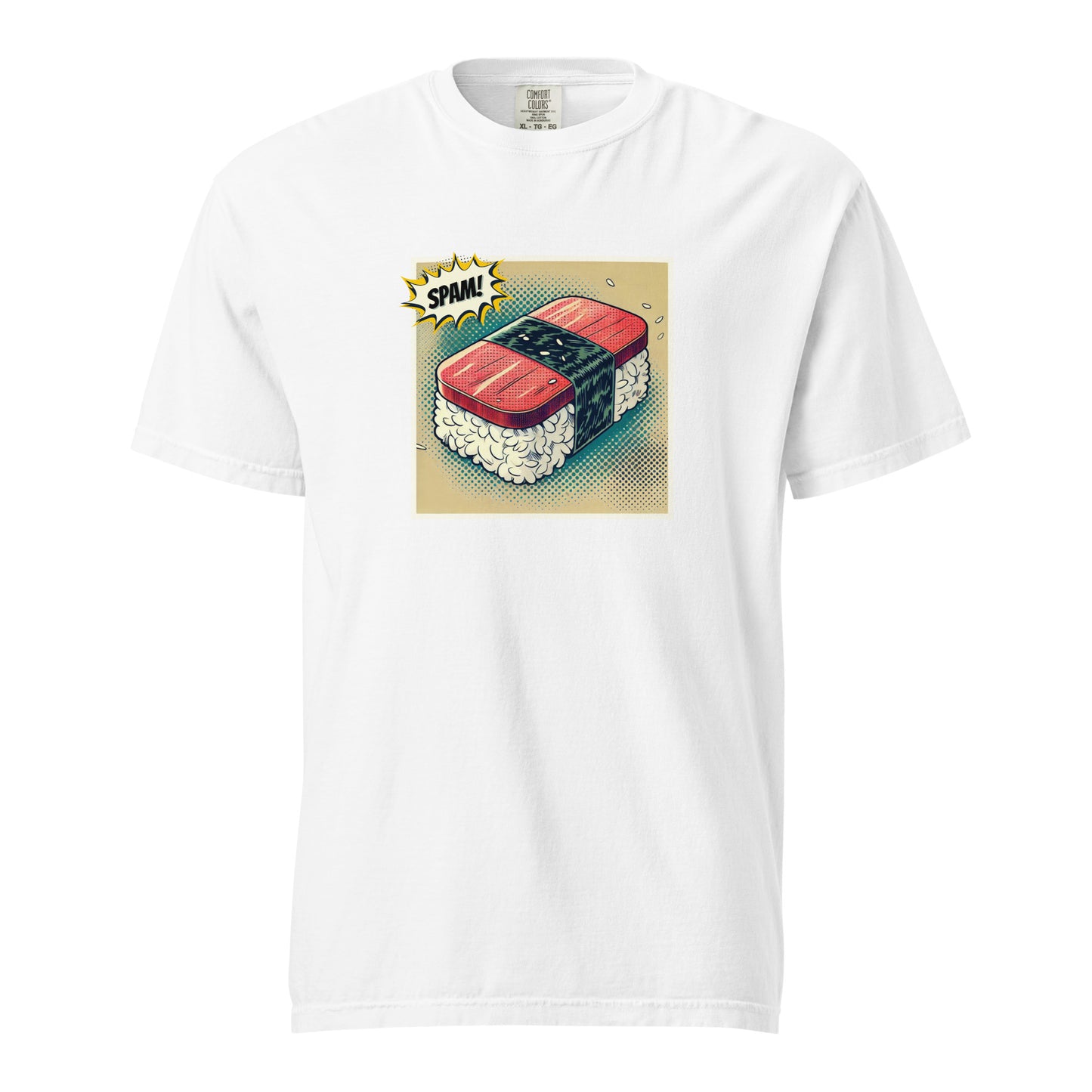 SPAM! Comic Strip Heavyweight T-Shirt-T-Shirt-Bits of Aloha