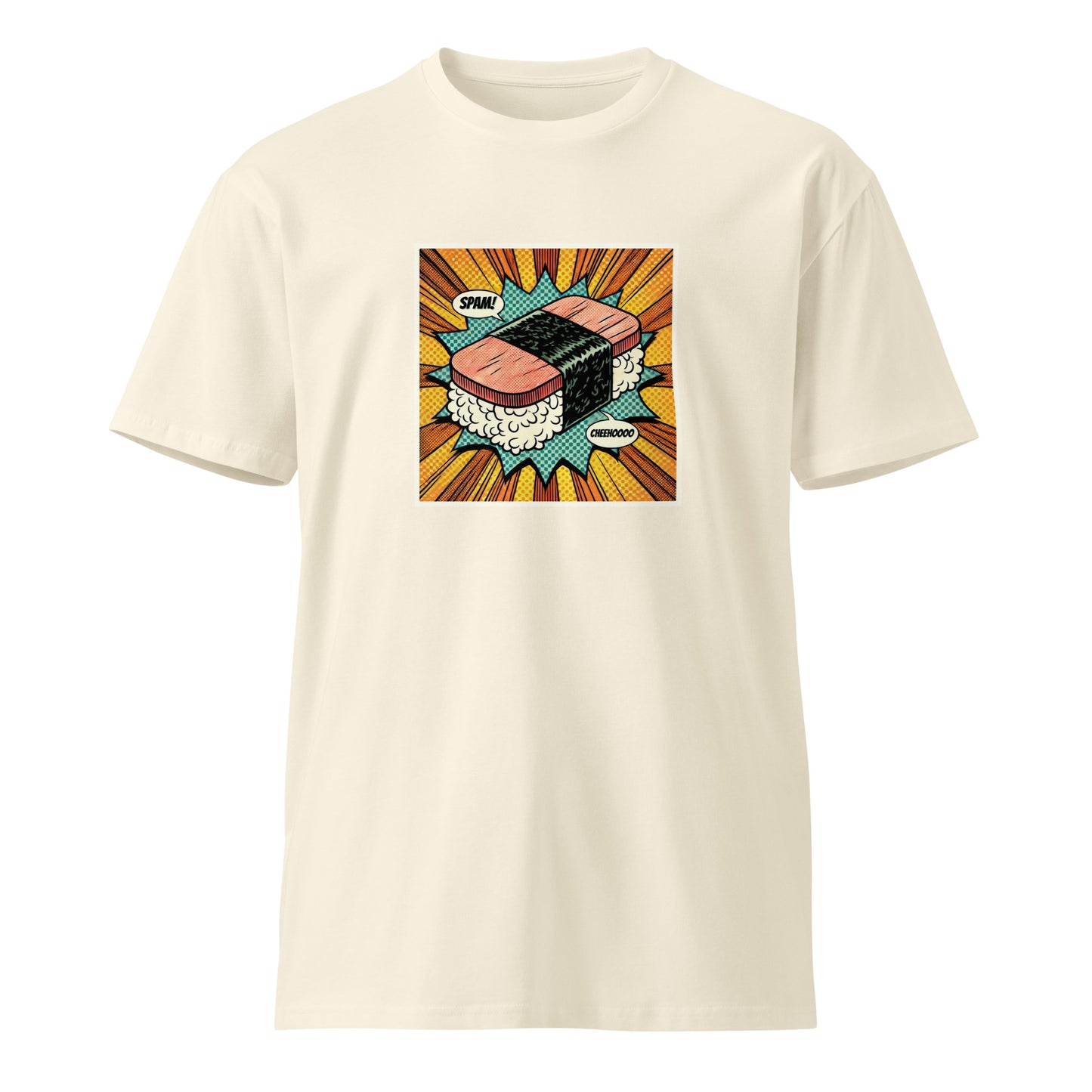 SPAM Musubi! Cheehooo!! Premium Tee-T-Shirt-Bits of Aloha