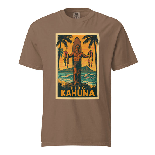 The Big Kahuna Premium Graphic Tee – Duke Kahanamoku Waikiki T-Shirt-T-Shirt-Bits of Aloha