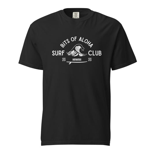 Bits of Aloha Surf Club Tee – Retro Wave Graphic T-Shirt-T-Shirt-Bits of Aloha