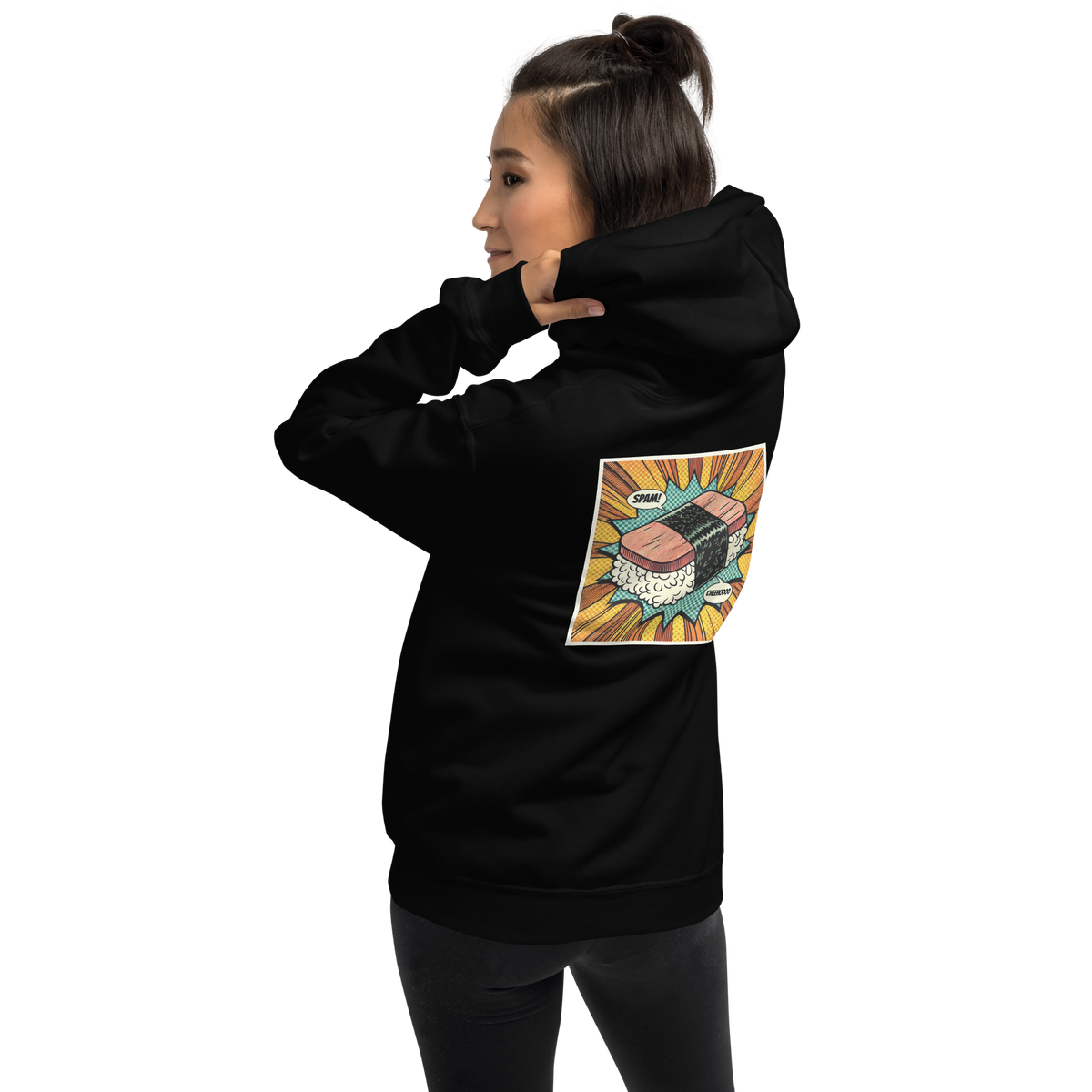 Hawaii Musubi Pop Art Hoodie for Musubi Lovers