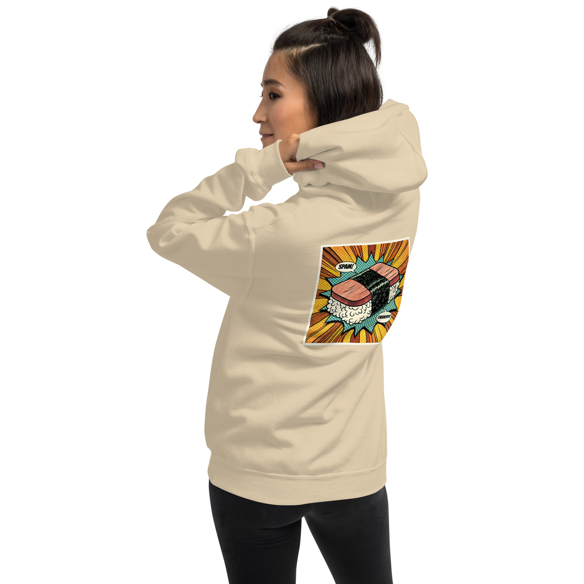 Hawaii Musubi Pop Art Hoodie for Musubi Lovers