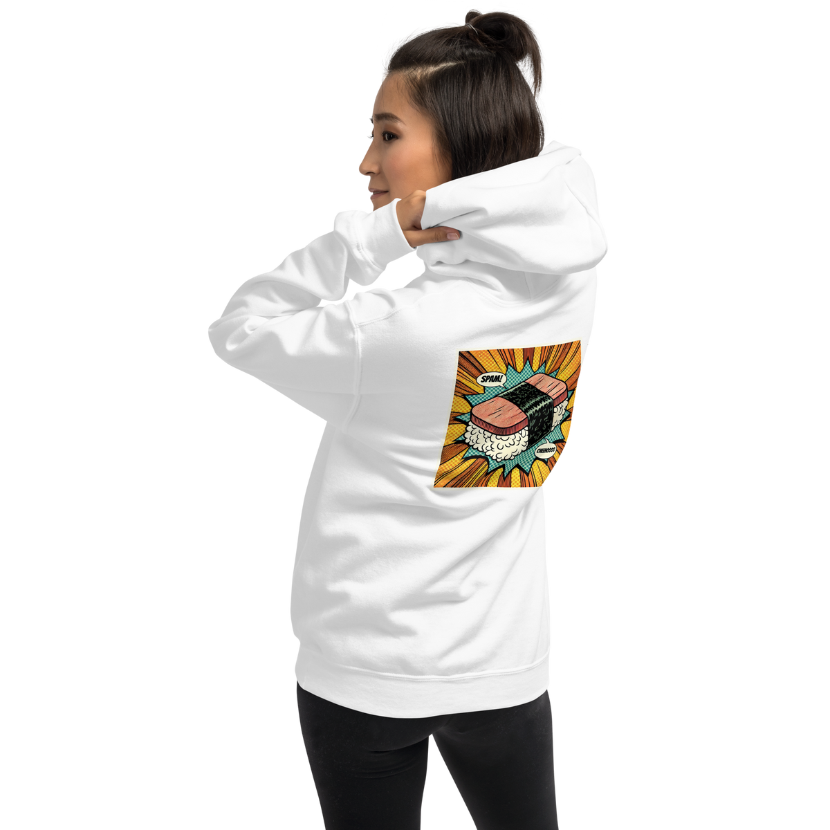 Hawaii Musubi Pop Art Hoodie for Musubi Lovers