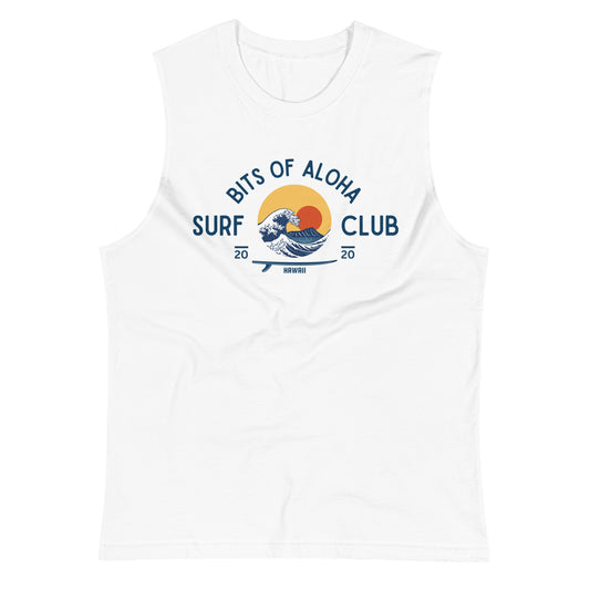 Bits of Aloha Rising Run Surf Club Muscle Tank